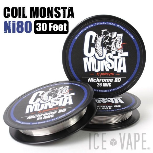 画像1: 【メール便送料無料！】【RBA DIY】 COIL MONSTA / Ni80ワイヤー (1)