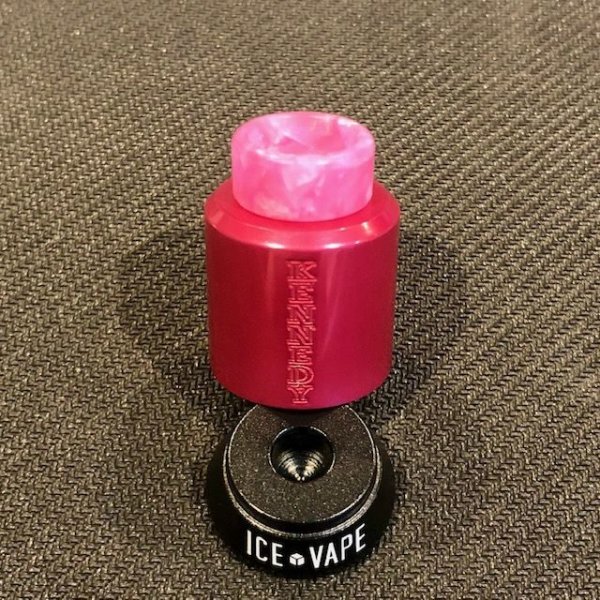 画像1: 【RDA CAP】 Kennedy Enterprises / 25 TOP CAP 【pink anodized】 (1)