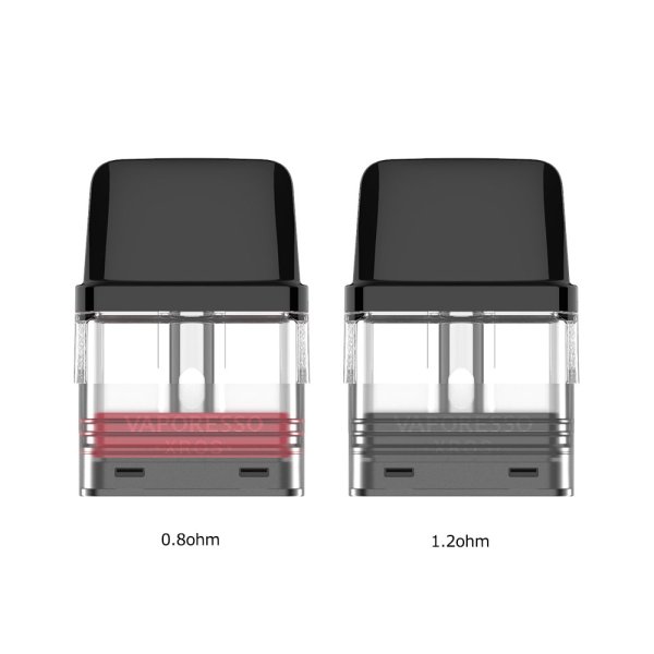 画像4: 【メール便送料無料!】【パーツ】 Vaporesso XROS XROS2 Pod Cartridge 2ml 4個入り ( ヴェイポレッソ クロス クロス2 ) (4)