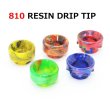 画像1: 【メール便送料無料！】【DT】 810 RESIN DRIP TIP (1)