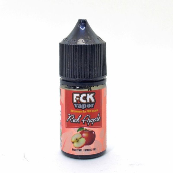 画像1: 【ネコポス 送料無料！】【E-リキッド】FCK VAPOR レッドアップル 30ml エフシーケー ベイパー (1)