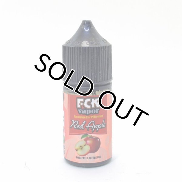 画像1: 【ネコポス 送料無料！】【E-リキッド】FCK VAPOR レッドアップル 30ml エフシーケー ベイパー (1)