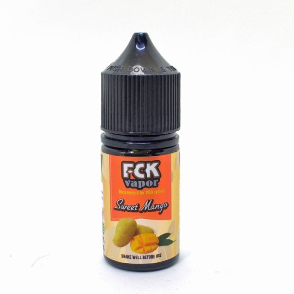 画像1: 【ネコポス 送料無料！】【E-リキッド】FCK VAPOR スイートマンゴー 30ml エフシーケー ベイパー (1)