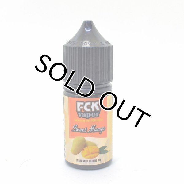 画像1: 【ネコポス 送料無料！】【E-リキッド】FCK VAPOR スイートマンゴー 30ml エフシーケー ベイパー (1)