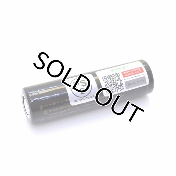 画像6: 【ネコポス送料無料！】PSEマーク付き【リチウムイオン電池】 VAPCELL  INR 18650 2000mAh 定格38A BLACK ケース付き２本セット メカニカルMODに最適 (6)