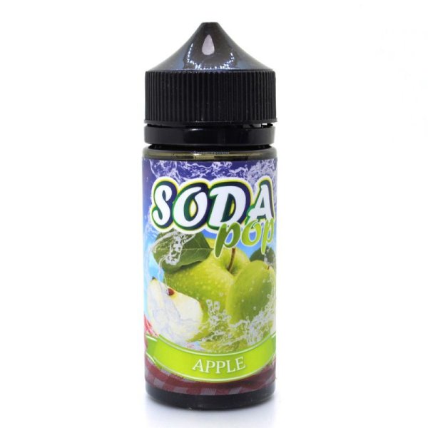 画像1: 【E-リキッド】Soda Pop アップル 100ml ソーダポップ (1)