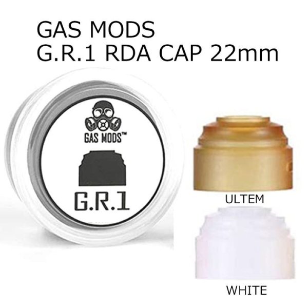 画像1: 【クリックポスト対応！】GAS MODS G.R.1 RDA CAP 22mm ガスモッズ キャップ (1)