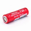 画像2: PSEマーク付 リチウムイオン電池 1本 VAPCELL  INR 21700 2000mah 40A 【RED】 (2)